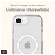 AVY Apple iPhone 17e / 16e Hoesje met Koord & MagSafe 130CM Tressé Black afbeelding 7