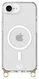AVY Apple iPhone 17e / 16e Hoesje met Koord & MagSafe 130CM Tressé Black afbeelding 11