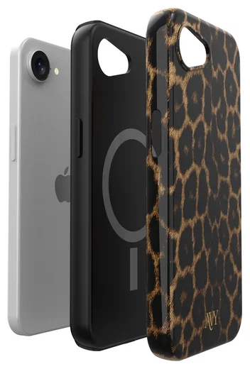 AVY Apple iPhone 17e / 16e MagSafe Hoesje met Koord 30CM Panther Hearts afbeelding 18