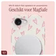 AVY Apple iPhone 17e / 16e MagSafe Hoesje met Koord 30CM Cupid Hearts afbeelding 8