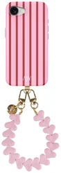 AVY Apple iPhone 17e / 16e MagSafe Hoesje met Koord 30CM Linea Hearts afbeelding