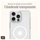 AVY Apple iPhone 13 Pro Hoesje met Koord & MagSafe 30CM Cupid White afbeelding 7