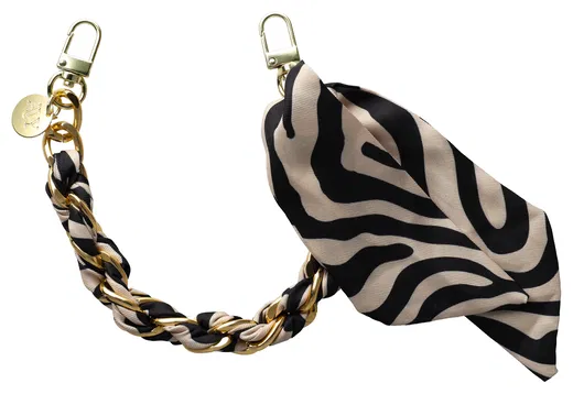 AVY Apple iPhone 13 Pro MagSafe Hoesje met Koord 32CM Serengeti Zebra afbeelding 14