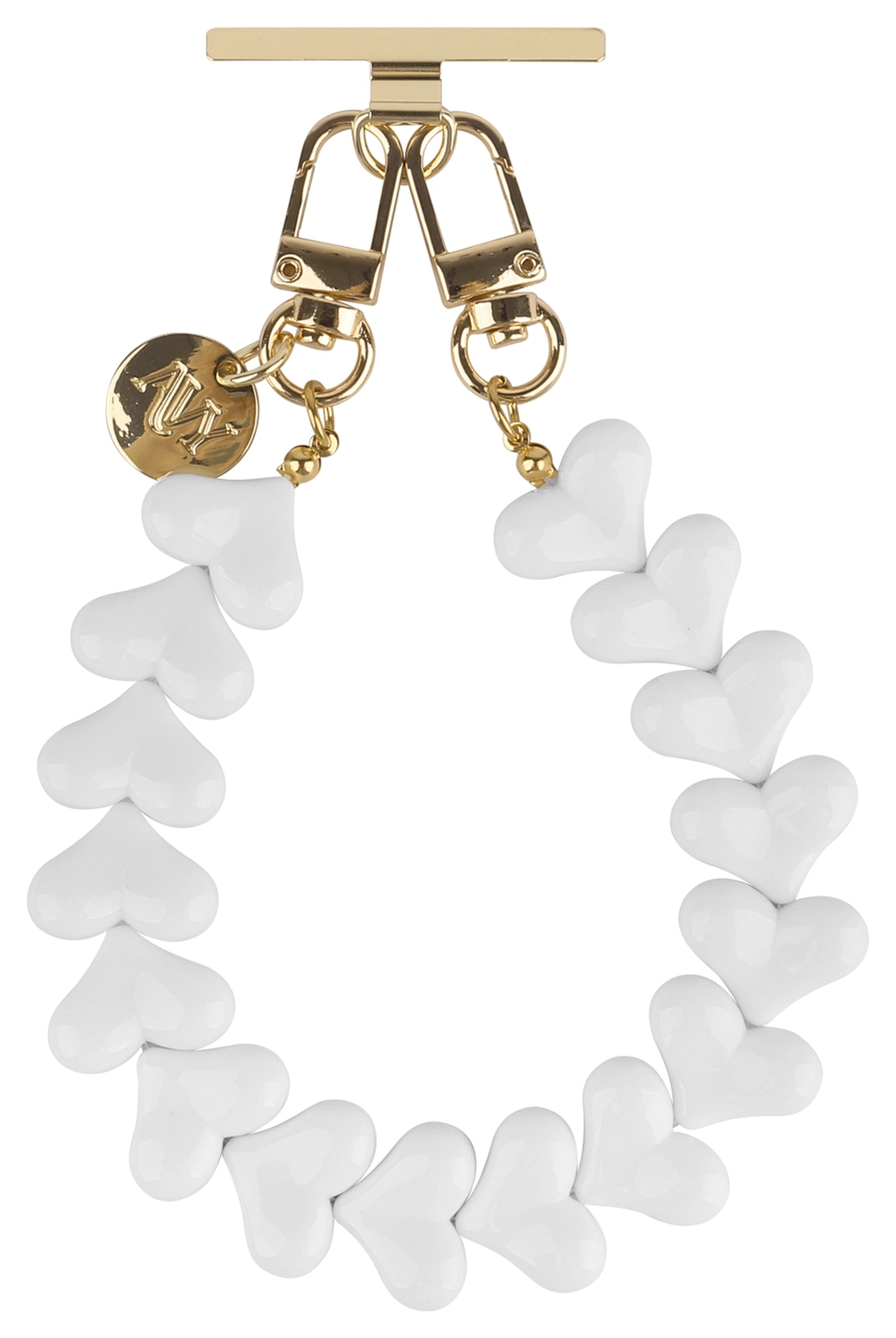 AVY Apple iPhone 13 Pro Max Hoesje met Koord & MagSafe 30CM Cupid White afbeelding 12