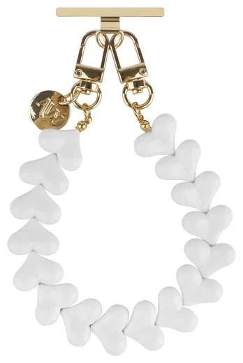 AVY Apple iPhone 13 Pro Max Hoesje met Koord & MagSafe 30CM Cupid White afbeelding 12