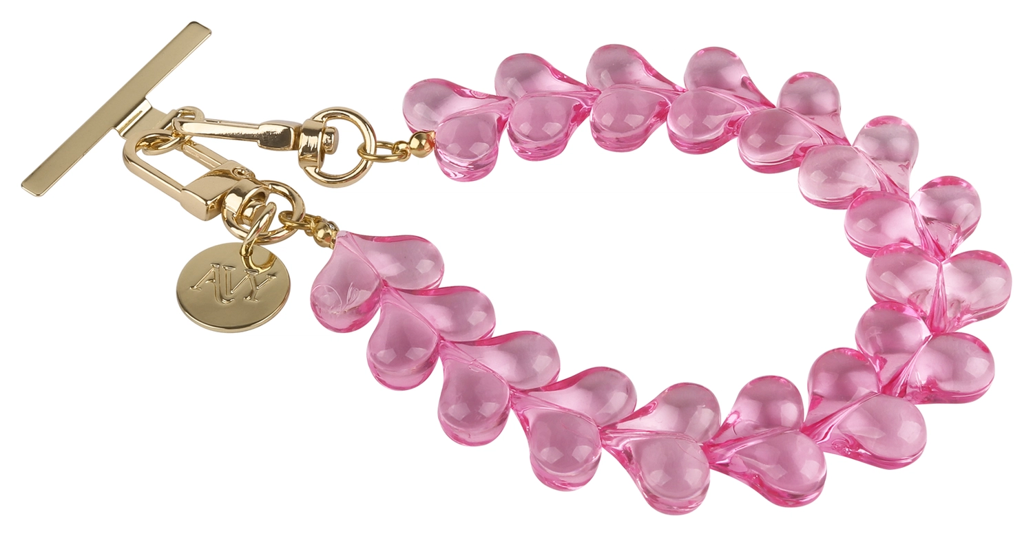 AVY Apple iPhone 13 Pro Max Hoesje met Koord & MagSafe 30CM Cupid Clear Pink afbeelding 15