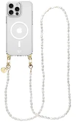 AVY Apple iPhone 13 Pro Max Hoesje met Koord & MagSafe 120CM Perla Chic Long afbeelding