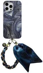 AVY Apple iPhone 13 Pro Max MagSafe Hoesje met Koord 32CM Obscura Blue afbeelding