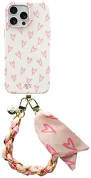 AVY Apple iPhone 13 Pro Max MagSafe Hoesje met Koord 32CM Cupid Blush afbeelding