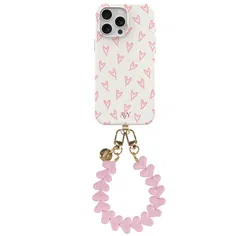 AVY Apple iPhone 12 Pro Max MagSafe Hoesje met Koord 30CM Cupid Hearts afbeelding