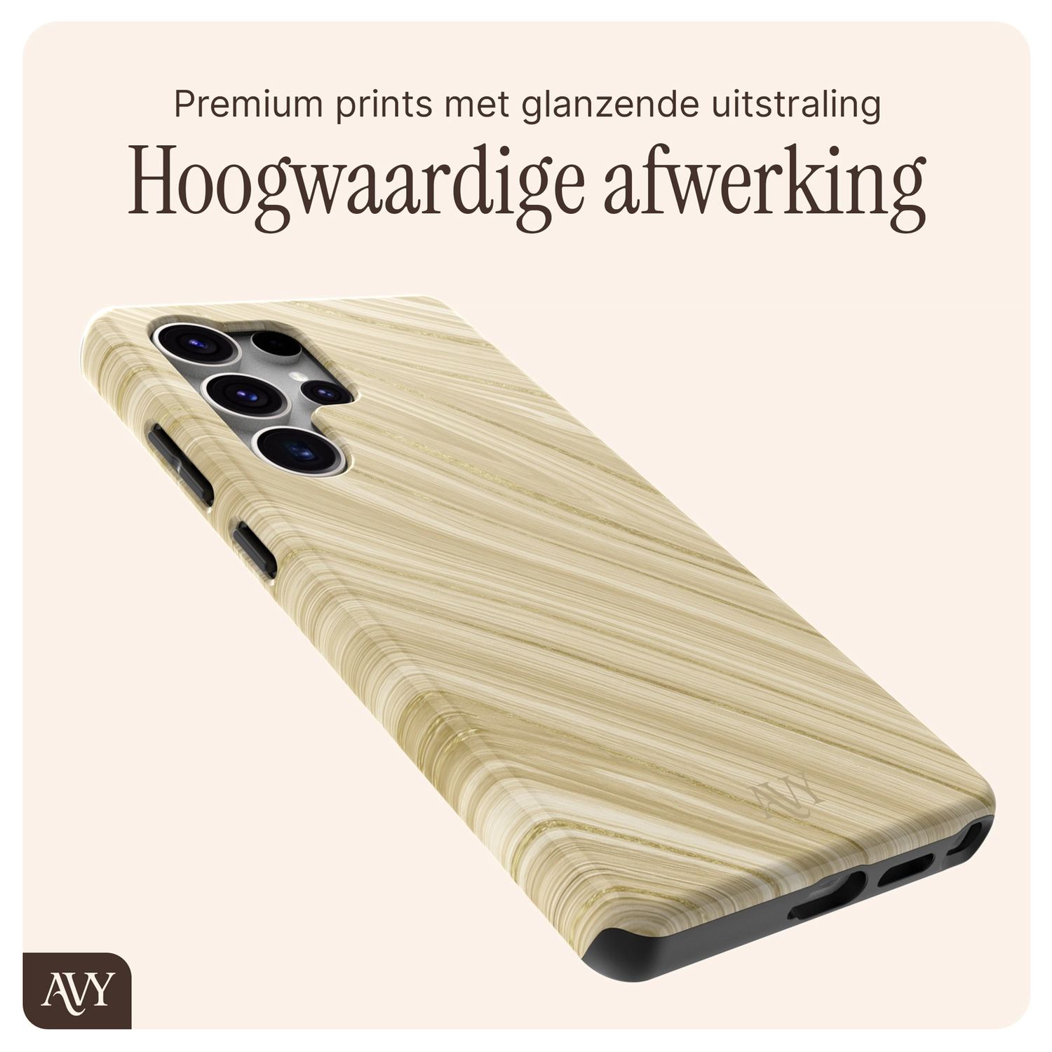 AVY Samsung Galaxy S25 Ultra MagSafe Hoesje met Koord 30CM Aurum Lien afbeelding 9
