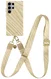 AVY Samsung Galaxy S25 Ultra MagSafe Hoesje met Koord 130CM Aurum Gold