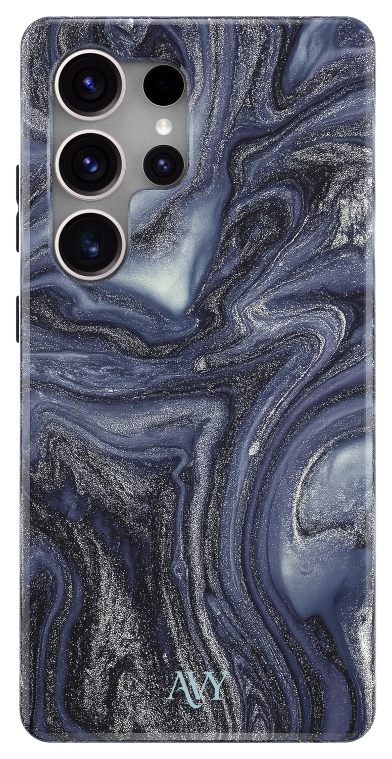 AVY Samsung Galaxy S25 Ultra MagSafe Hoesje met Koord (32CM) Obscura Blue afbeelding 12