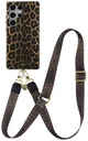 AVY Samsung Galaxy S25 Ultra MagSafe Hoesje met Koord 130CM Panthera Chic