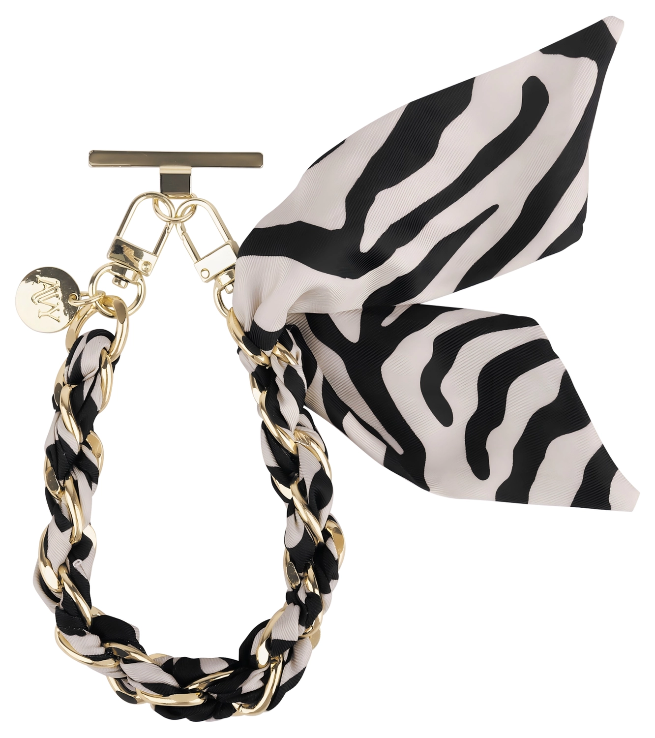 AVY Samsung Galaxy S25 Ultra MagSafe Hoesje met Koord (32CM) Serengeti Zebra afbeelding 13