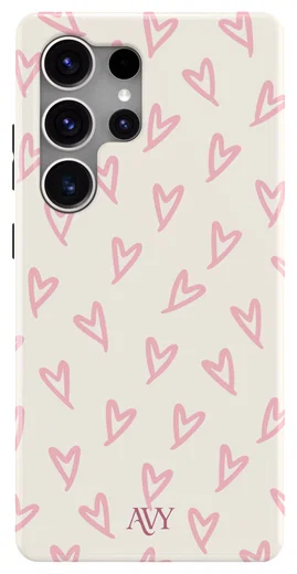 AVY Samsung Galaxy S25 Ultra MagSafe Hoesje met Koord 30CM Cupid Hearts afbeelding 12