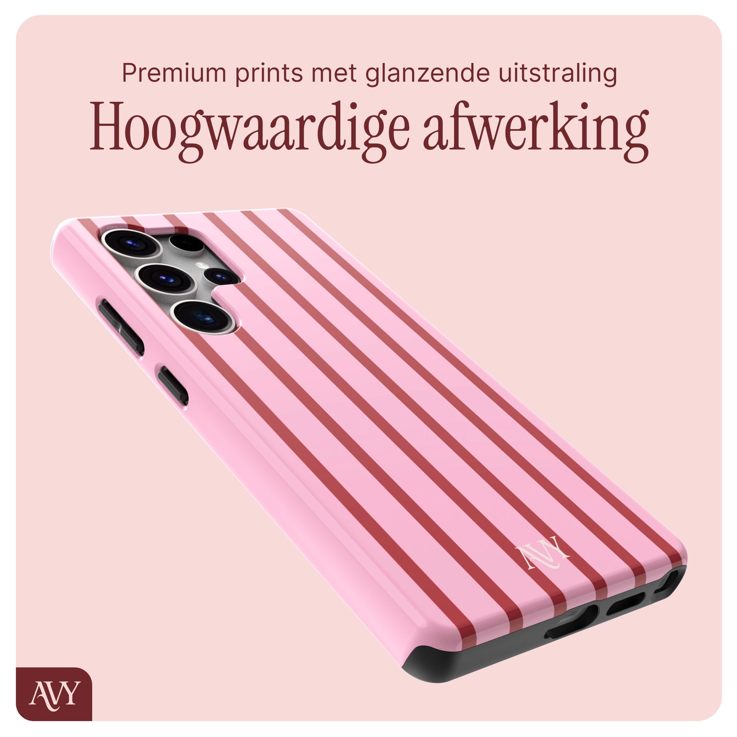 AVY Samsung Galaxy S25 Ultra MagSafe Hoesje met Koord 130CM Linea Sol afbeelding 9