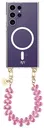 AVY Samsung Galaxy S24 Ultra Hoesje met Koord & MagSafe 30CM Cupid Clear Pink