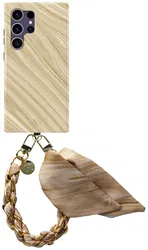 AVY Samsung Galaxy S24 Ultra MagSafe Hoesje met Koord 32CM Aurum Gold afbeelding