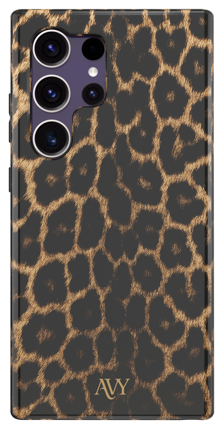 AVY Samsung Galaxy S24 Ultra MagSafe Hoesje met Koord 30CM Panther Hearts afbeelding 12
