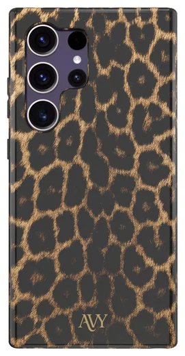 AVY Samsung Galaxy S24 Ultra MagSafe Hoesje met Koord 30CM Panther Hearts afbeelding 12