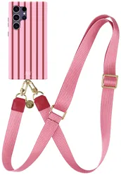 AVY Samsung Galaxy S24 Ultra MagSafe Hoesje met Koord 130CM Linea Sol afbeelding