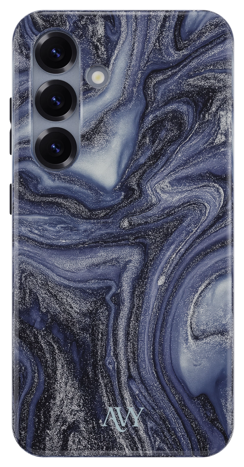 AVY Samsung Galaxy S25 MagSafe Hoesje met Koord 30CM Marmer Hearts afbeelding 13
