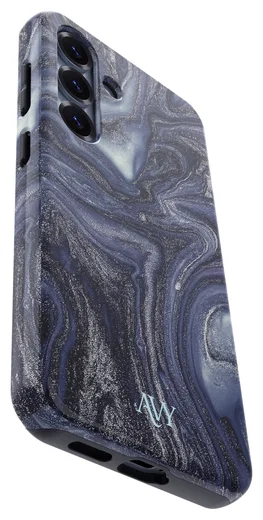 AVY Samsung Galaxy S25 MagSafe Hoesje met Koord 30CM Marmer Hearts afbeelding 14