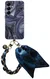 AVY Samsung Galaxy S25 MagSafe Hoesje met Koord (32CM) Obscura Blue