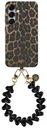 AVY Samsung Galaxy S25 MagSafe Hoesje met Koord 30CM Panther Hearts