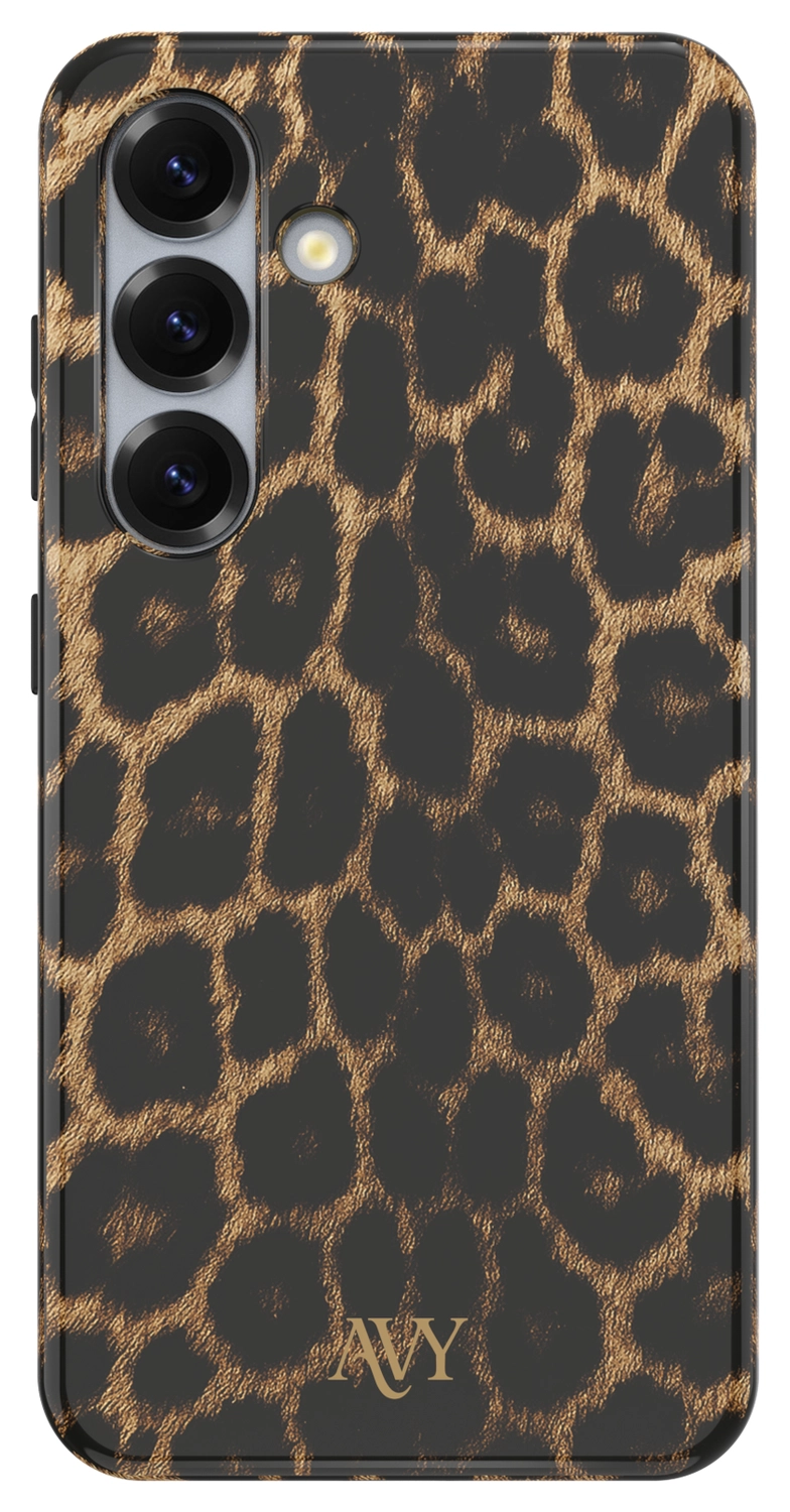 AVY Samsung Galaxy S25 MagSafe Hoesje met Koord 30CM Panther Hearts afbeelding 12