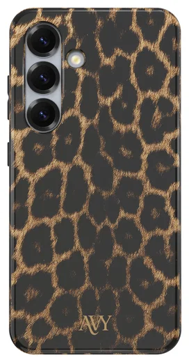 AVY Samsung Galaxy S25 MagSafe Hoesje met Koord 30CM Panther Hearts afbeelding 12