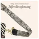 AVY Samsung Galaxy S25 MagSafe Hoesje met Koord 130CM Serengeti Zebra afbeelding 10