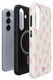 AVY Samsung Galaxy S25 MagSafe Hoesje met Koord 130CM Cupid Blush afbeelding 15