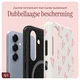 AVY Samsung Galaxy S25 MagSafe Hoesje met Koord 130CM Cupid Blush afbeelding 9