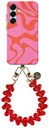 AVY Samsung Galaxy S25 MagSafe Hoesje met Koord 30CM Rose Hearts
