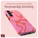AVY Samsung Galaxy S25 MagSafe Hoesje met Koord 30CM Rose Hearts afbeelding 7