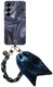 AVY Samsung Galaxy S25 Plus MagSafe Hoesje met Koord (32CM) Obscura Blue afbeelding 1