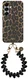 AVY Samsung Galaxy S24 Plus MagSafe Hoesje met Koord 30CM Panther Hearts