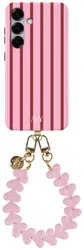 AVY Samsung Galaxy S24 Plus MagSafe Hoesje met Koord 30CM Linea Hearts afbeelding