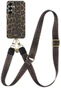 AVY Samsung Galaxy S24 MagSafe Hoesje met Koord 130CM Panthera Chic