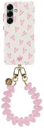 AVY Samsung Galaxy S24 MagSafe Hoesje met Koord 30CM Cupid Hearts afbeelding