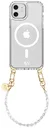 AVY Apple iPhone 11 Hoesje met Koord & MagSafe 30CM Perla Chic