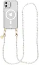 AVY Apple iPhone 11 Hoesje met Koord & MagSafe 120CM Perla Chic Long