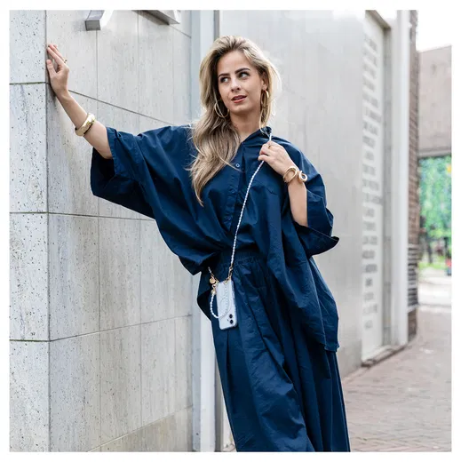 AVY Apple iPhone 11 Hoesje met Koord & MagSafe 120CM Perla Chic Long afbeelding 5