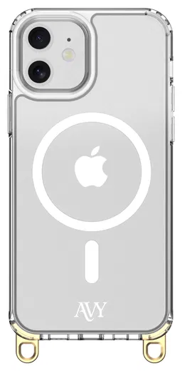 AVY Apple iPhone 11 Hoesje met Koord & MagSafe 120CM Silver Spark Long afbeelding 11