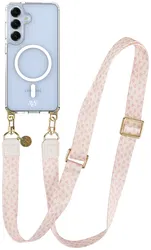 AVY Samsung S25 Plus / S24 Plus Hoesje met Koord & MagSafe 130CM Cupid Blush afbeelding