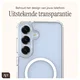 AVY Samsung Galaxy S25 / S24 Hoesje met Koord & MagSafe 30CM Aurum Lien afbeelding 6