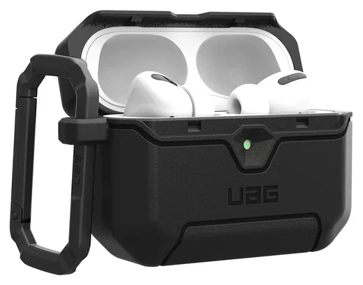 UAG Scout Apple AirPods Pro 3 Hoesje Magnetisch Zwart afbeelding 1