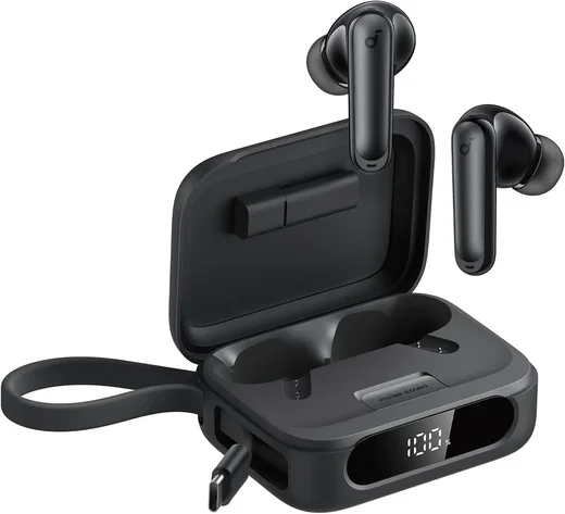 Anker Soundcore P41i Draadloze In-Ear Oordopjes ANC met Draagbare Oplader Zwart afbeelding 1